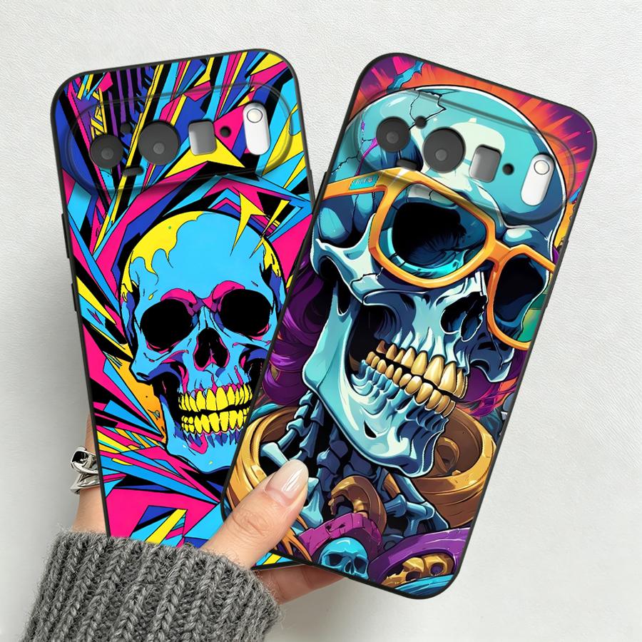 Neon Pop Art Skull Case for Go - огляд і ціна Google Pixel 9