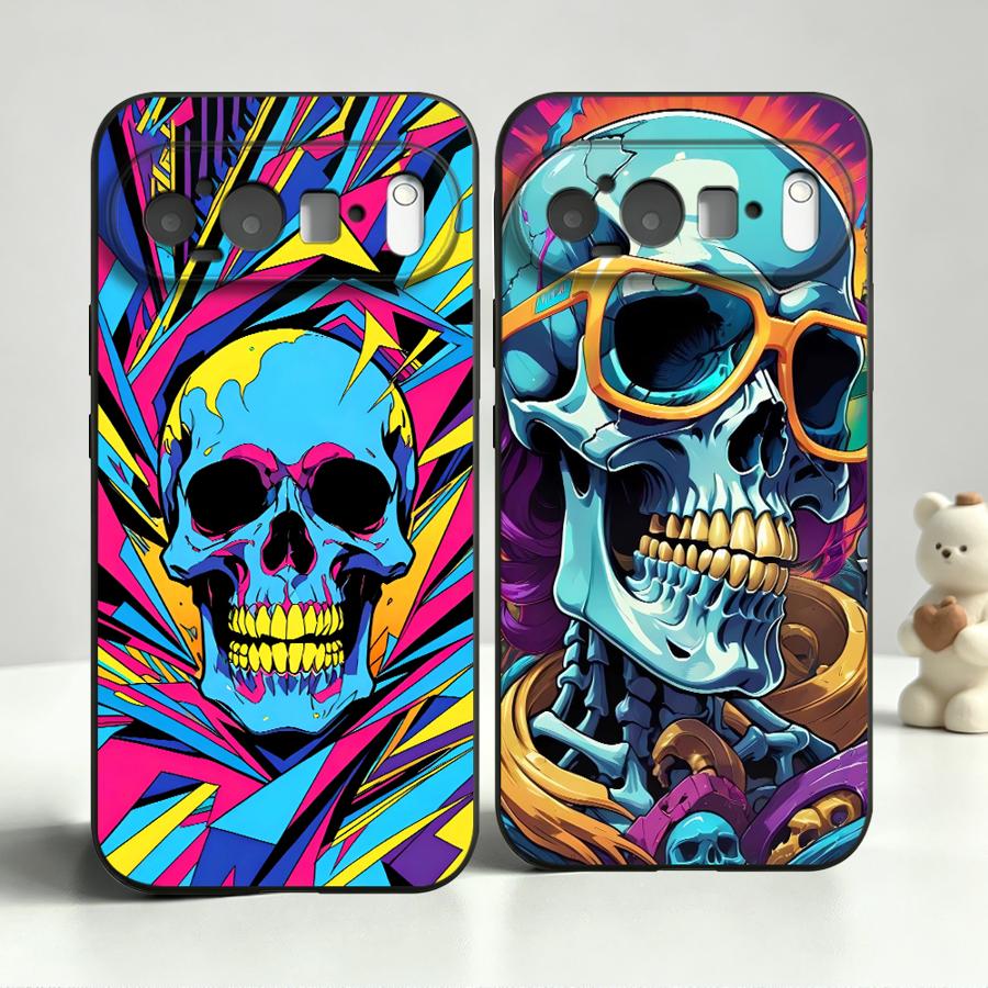 Neon Pop Art Skull Case for Go - огляд і ціна Google Pixel 9