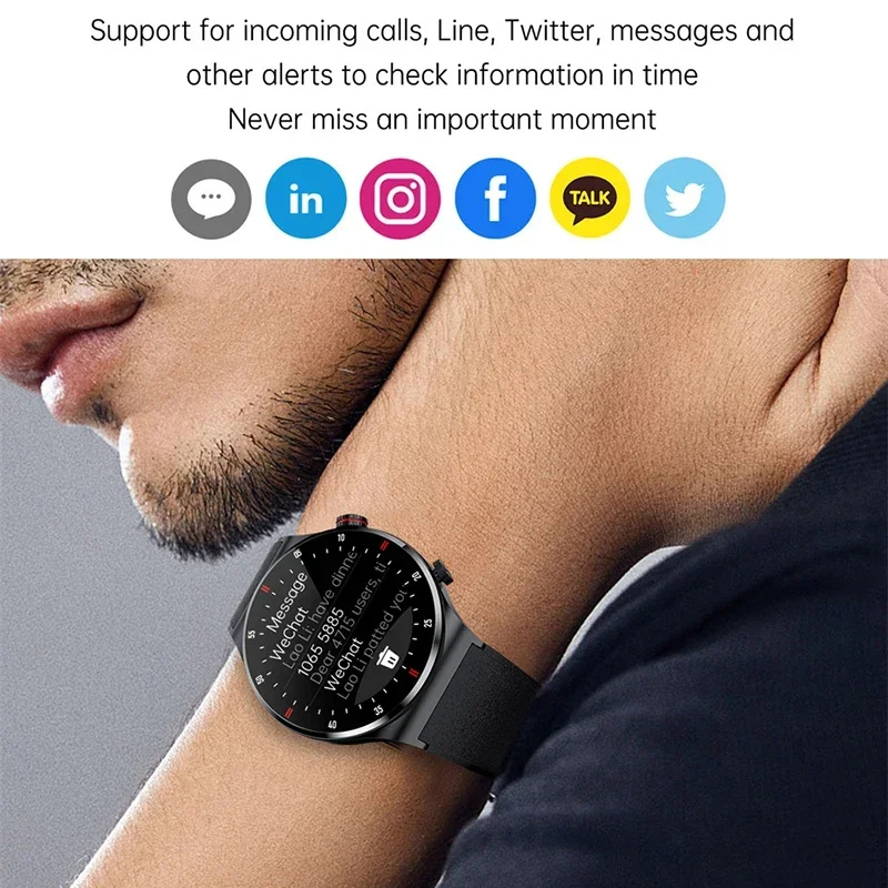 Smart Watch Men Bluetooth Call - огляд і ціна Smartwatch Custom