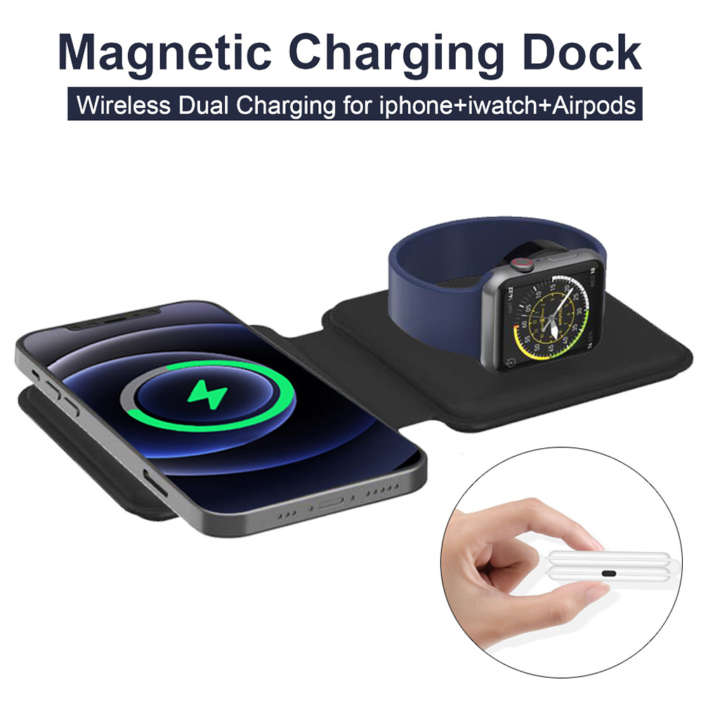 2IN1 Magnetic Wireless Charger - огляд і ціна Smartwatch X12
