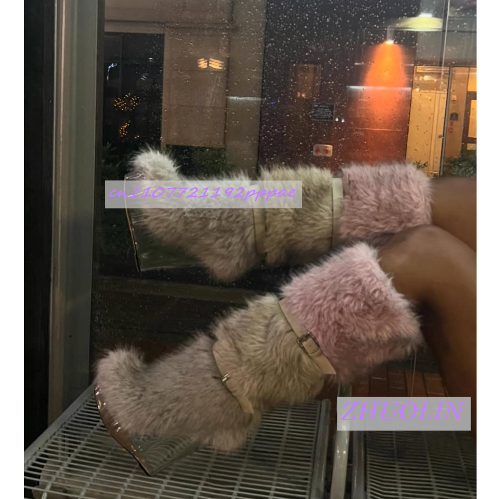 Winter Gradient Furry Transpar - огляд і ціна Leather Classic Strap