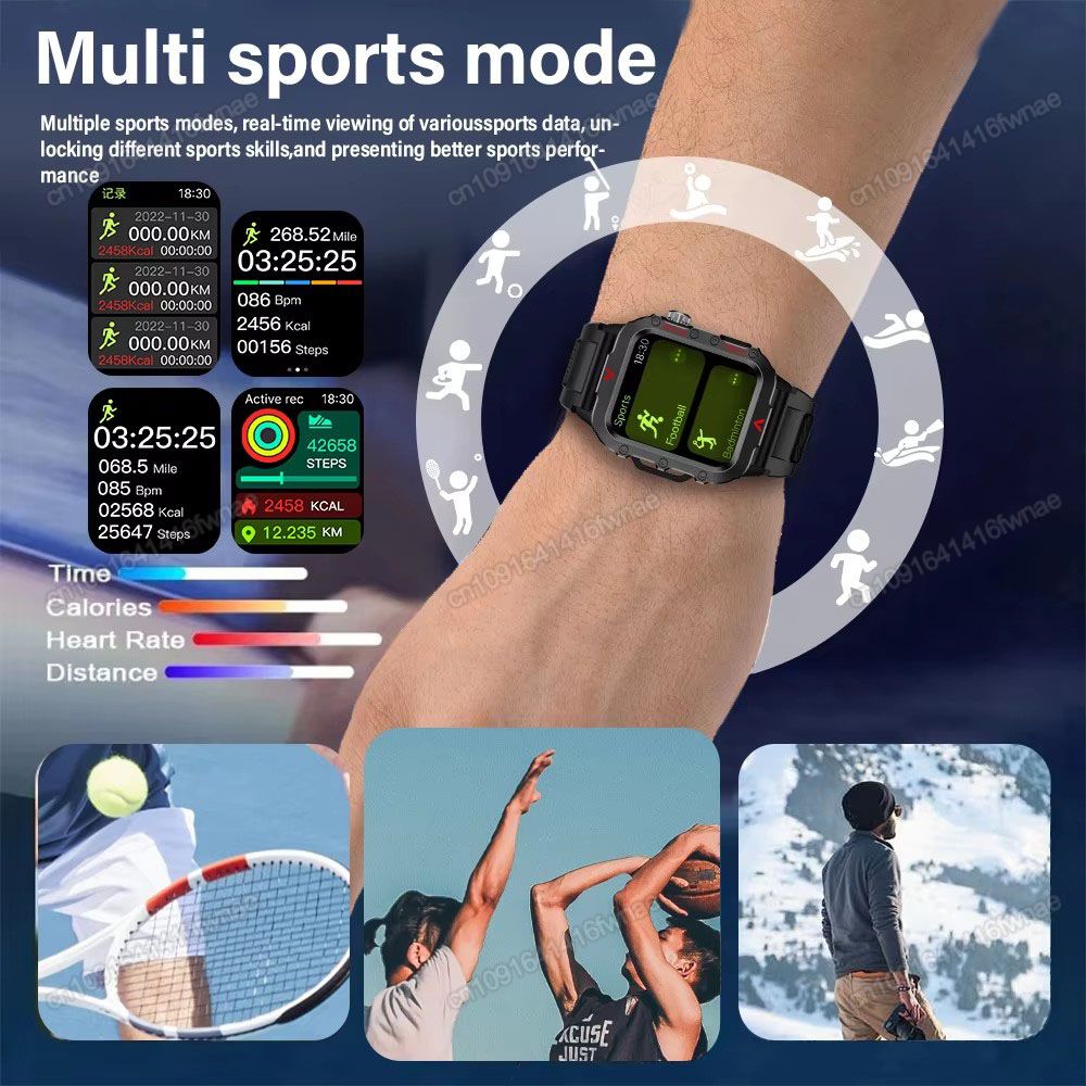 New Men's Smart Watch LED Flas - огляд і ціна Smartwatch X12