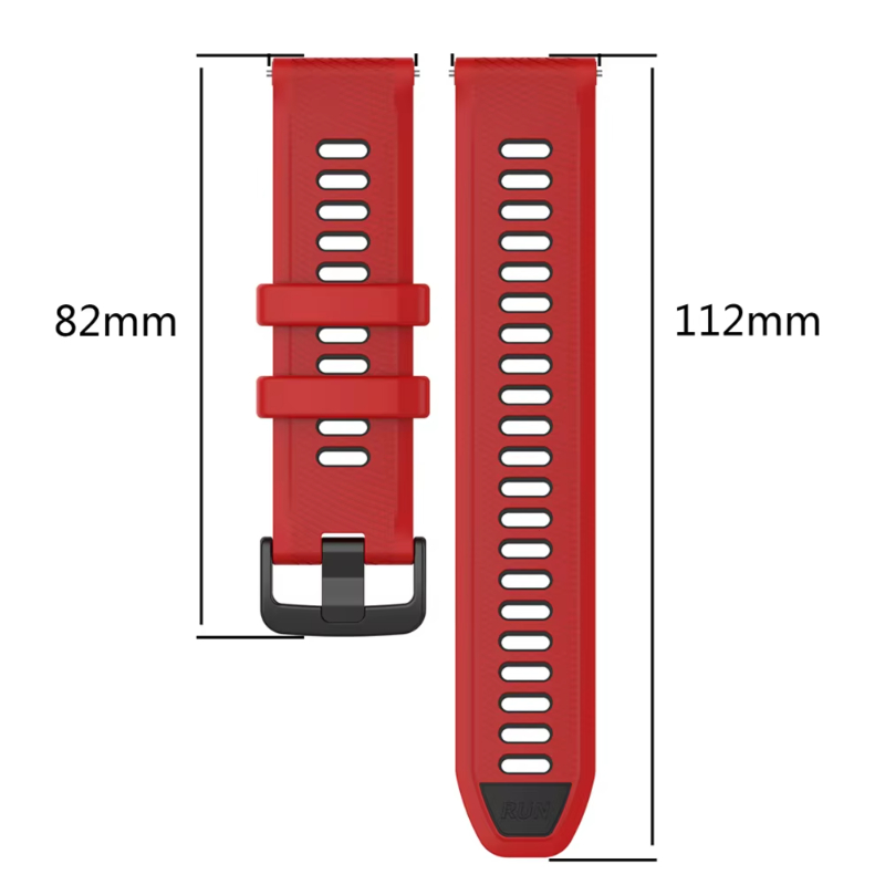 Silicone 22 20mm Watch Strap f - огляд і ціна Titan Smartwatch Accessories