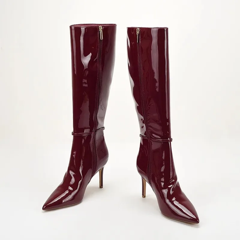 Pointed Toe Stiletto High Heel - огляд і ціна Leather Classic Strap