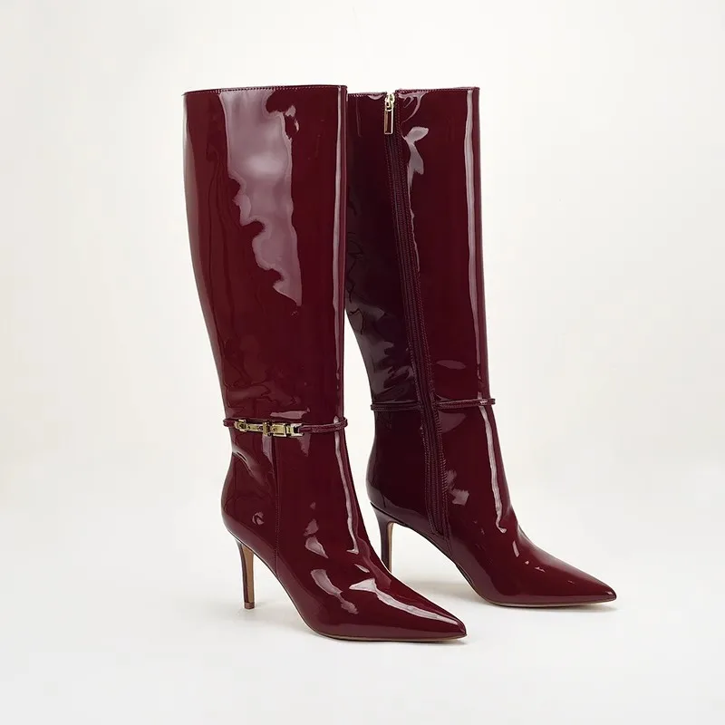 Pointed Toe Stiletto High Heel - огляд і ціна Leather Classic Strap