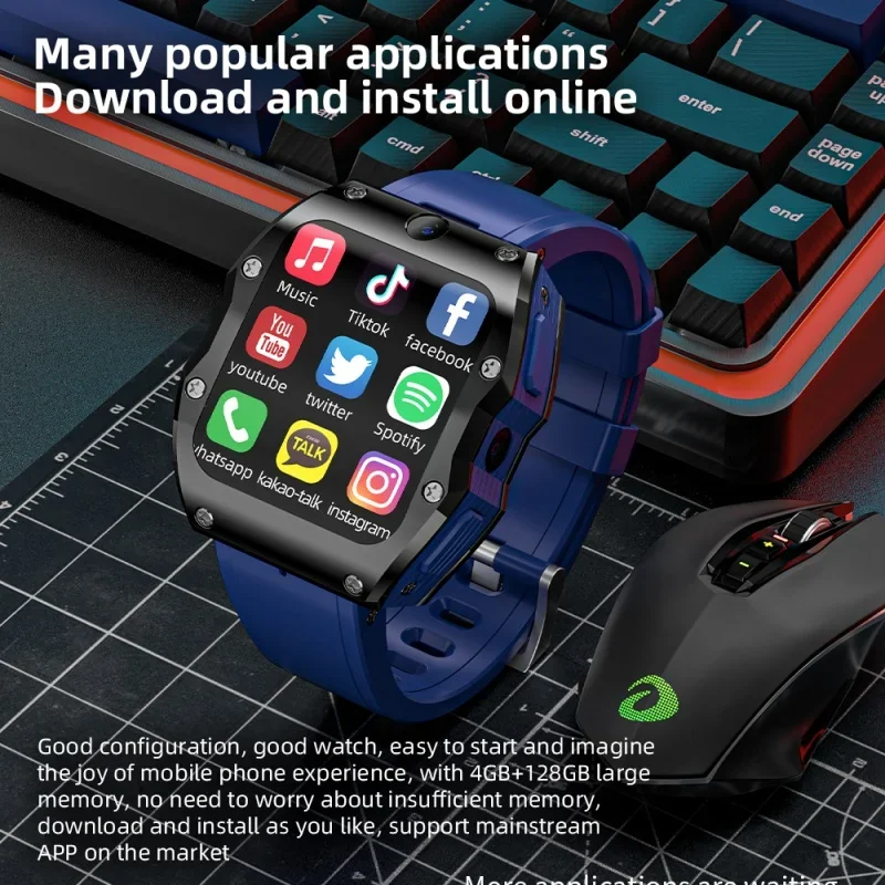 New LOKMAT 4G Smartwatch 4GB+1 - огляд і ціна Smartwatch Custom