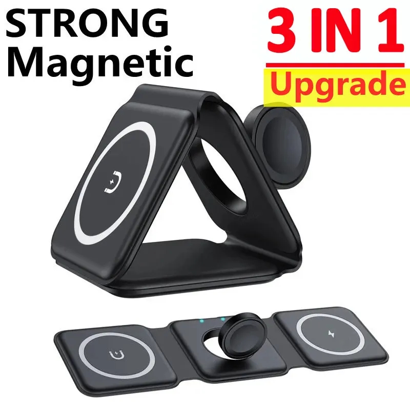 New 3in1 Foldable Wireless Cha - огляд і ціна Smartwatch X12