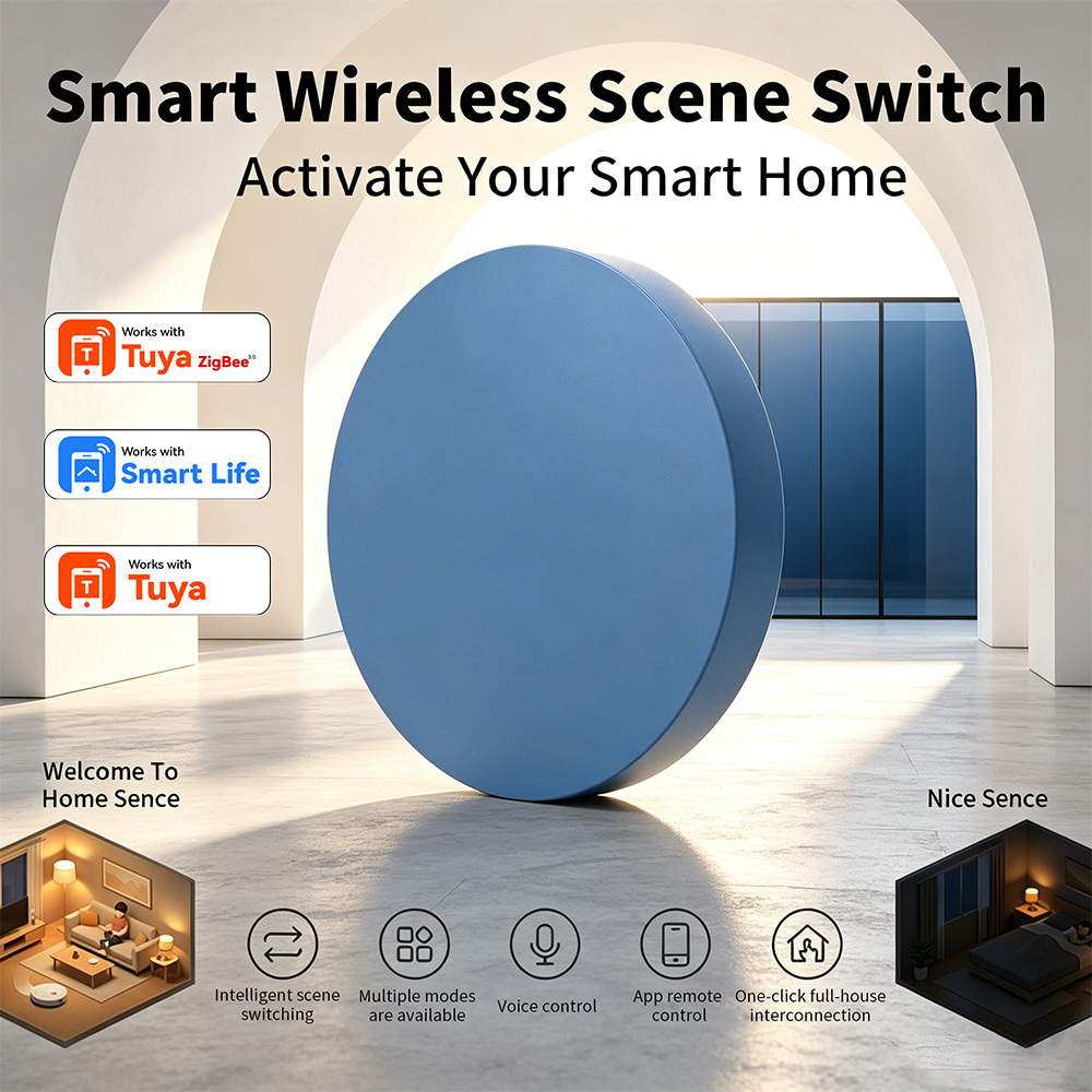 Zigbee Smart Scene Push Button - огляд і ціна Smart Accessories