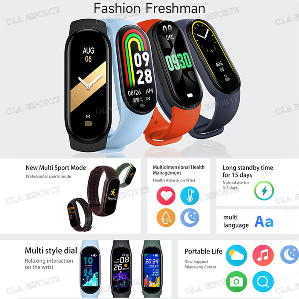 M8 Smart Watch Men Women Fitne - огляд і ціна Smartwatch X12