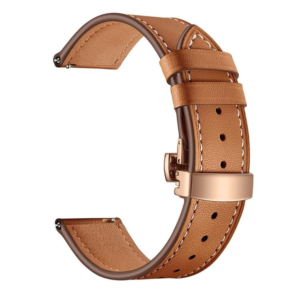 20mm 22mm Leather Band For Sam - огляд і ціна Titan Smartwatch Accessories