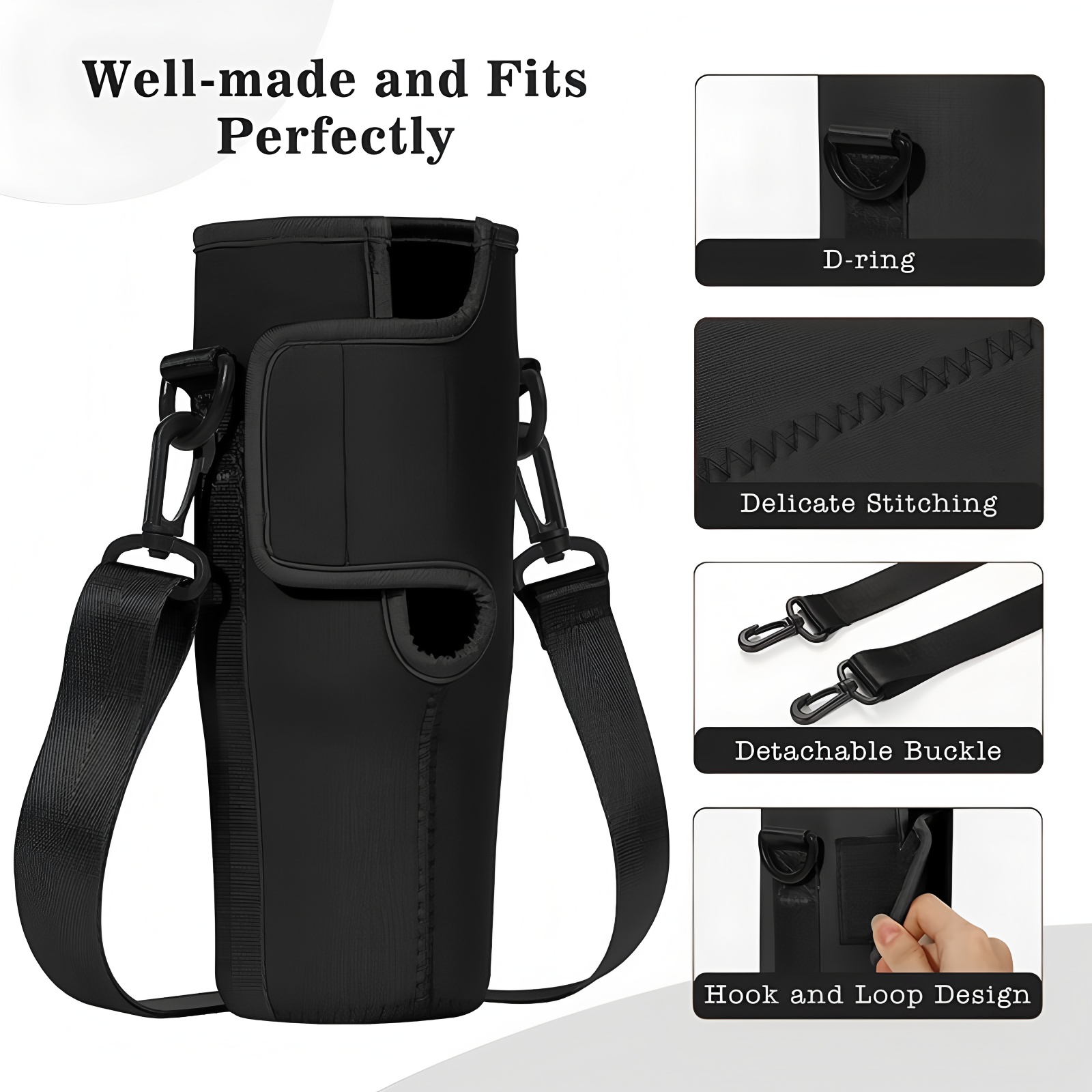 Large 40oz Insulated Leak Proo - огляд і ціна Rugged Sport Strap